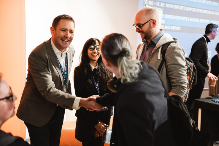 Visitors to the Esports in Education Summit 2023