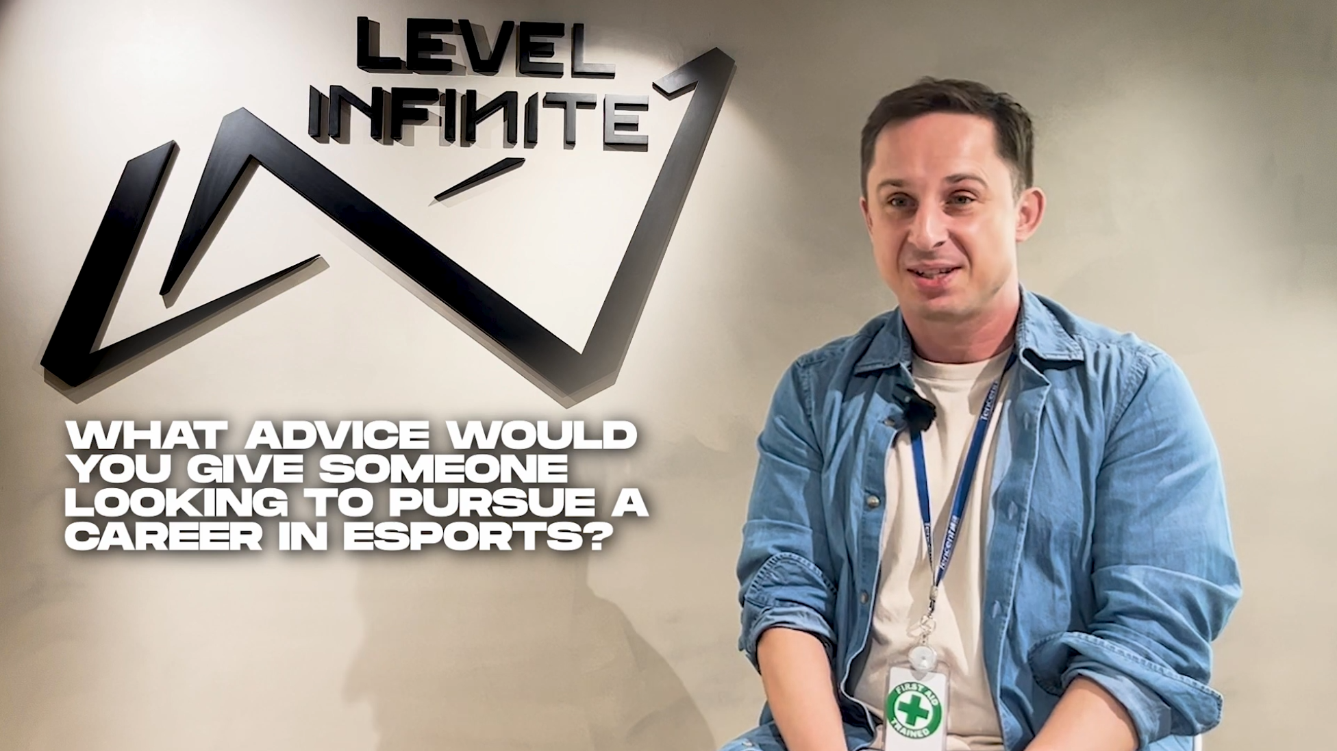 Krys Jaro Tencent Video Screenshot Giving Advice on Esports Careers